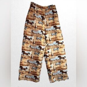 Untamed Horse Jaquard Trousers
